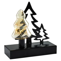 Die moderne Hausfrau LED-Deko Sterne Tannenbäume