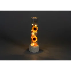 Die moderne Hausfrau LED-Dekofigur "Herbstfreude im Glas"