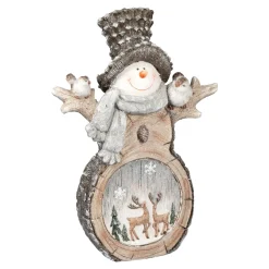 Die moderne Hausfrau LED-Dekofigur "Schneemann"