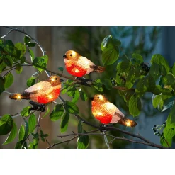 Die moderne Hausfrau LED-Dekofiguren „Vogelzwitschern“