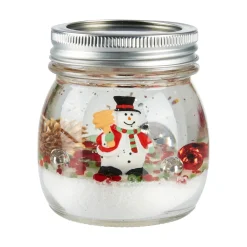 Die moderne Hausfrau LED-Duftkerze Schneemann