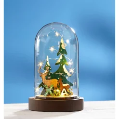 Die moderne Hausfrau LED-Glasdeko "4 Jahreszeiten"