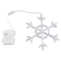 Die moderne Hausfrau LED-Hänger, 1 Stück Schneeflocke