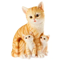 Die moderne Hausfrau LED-Katzenfamilie