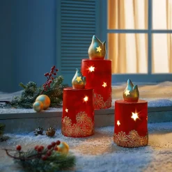 Die moderne Hausfrau LED-Kerzen, 3 Stück