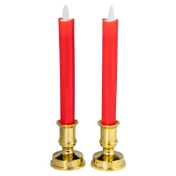 Die moderne Hausfrau LED-Kerzen „Elegant“, 2 Stück