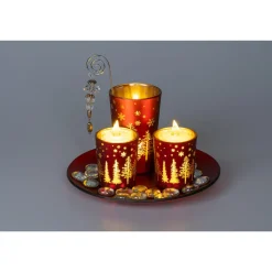 Die moderne Hausfrau LED-Kerzen „Gala“, 3 Stück