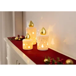 Die moderne Hausfrau LED-Kerzen, 3-teilig