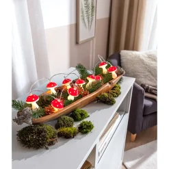 Die moderne Hausfrau LED-Lichterkette „Pilze“