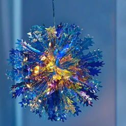 Die moderne Hausfrau LED-Schneeflocke