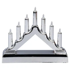 Die moderne Hausfrau LED-Schwibbogen silber