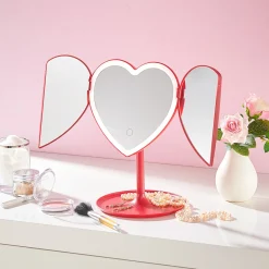 Die moderne Hausfrau LED-Spiegel „Herz“