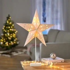 Die moderne Hausfrau LED-Stern „Lampion“