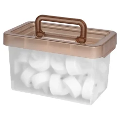 Die moderne Hausfrau LED-Teelichter-Vorratsbox, 24 Stück