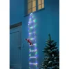 Die moderne Hausfrau LED-Weihnachtsleiter „Weihnachtsmann“