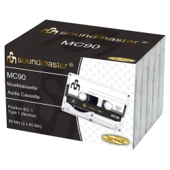 Die moderne Hausfrau Leerkassetten, 5 Stück