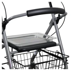 Die moderne Hausfrau Leichtgewicht-Rollator "GiGo 2G" mit Korb