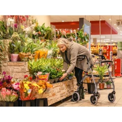 Die moderne Hausfrau Leichtgewicht-Rollator 