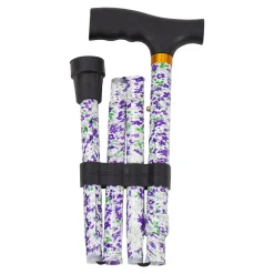 Die moderne Hausfrau Leichtgewicht-Rollator Premium, Aluminium, mit Rückengurt und Tasche - AT51006 Sonderedition