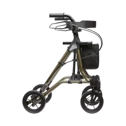 Die moderne Hausfrau Leichtgewicht-Rollator Taima M-GT, Aluminium, mit Rückengurt und Tasche