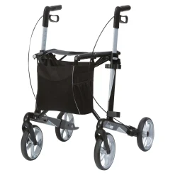 Die moderne Hausfrau Leichtgewicht-Rollator "Vital Carbon" 54 cm