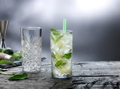 Die moderne Hausfrau Longdrinkbecher, Glas Timeless 29,5 cl