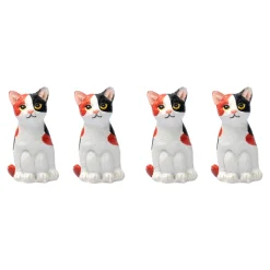 Die moderne Hausfrau Ludo-Brettspiel „Katzenärger“, Holzspielbrett, 16 Spielfiguren + Würfel