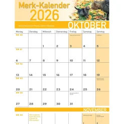 Die moderne Hausfrau Merkkalender 2026 „Katzenbabies“