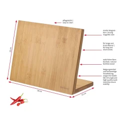 Die moderne Hausfrau Messerblock, magnetisch