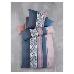 Die moderne Hausfrau Mikrofaser Bettwäsche High Class, 2-teilig, 135x200 cm Lisia