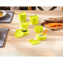 Die moderne Hausfrau ﻿Mini-Frischaltedosen „von Herzen“, 8 Stück je 80 ml