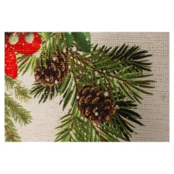 Die moderne Hausfrau Mitteldecke „Amaryllis“, 85x85 cm