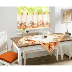 Die moderne Hausfrau Mitteldecke „Eichhörnchen Eddi“, 85x85 cm