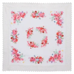 Die moderne Hausfrau Mitteldecke "Rose"