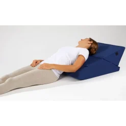 Die moderne Hausfrau Multi-Keilkissen „7 in 1“ blau