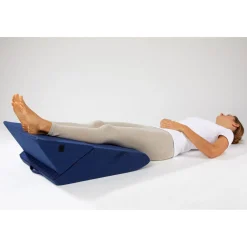 Die moderne Hausfrau Multi-Keilkissen „7 in 1“ blau