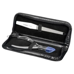 Die moderne Hausfrau Nagelzange + Gratis Nagelfeile und Etui