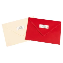 Die moderne Hausfrau Namensaufkleber "Kuglen", 300 Stück Sterne