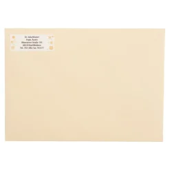 Die moderne Hausfrau Namensaufkleber 