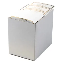 Die moderne Hausfrau Namensaufkleber "Schrifttyp A" gold