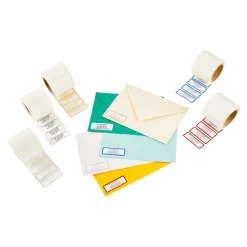 Die moderne Hausfrau Namensaufkleber "Schrifttyp A" silber