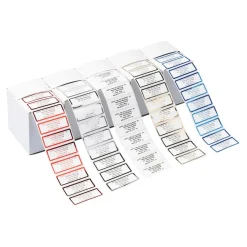 Die moderne Hausfrau Namensaufkleber 