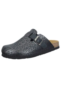 Damen Die moderne Hausfrau NERPIO Damen Clogs schwarz