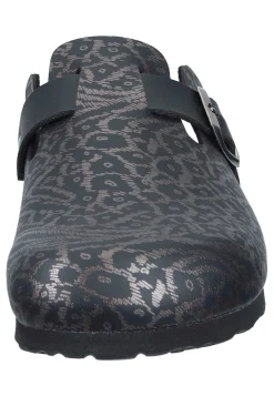 Damen Die moderne Hausfrau NERPIO Damen Clogs schwarz