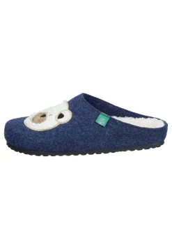 Damen Die moderne Hausfrau NERPIO HOME Hausschuhe blau