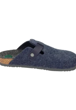 Herren Die moderne Hausfrau NERPIO HOME Hausschuhe blau
