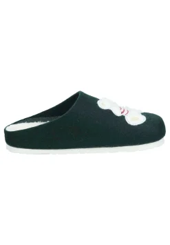 Damen Die moderne Hausfrau NERPIO HOME Hausschuhe grün