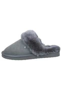 Damen Die moderne Hausfrau NERPIO HOME Hausschuhe grau