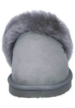 Damen Die moderne Hausfrau NERPIO HOME Hausschuhe grau