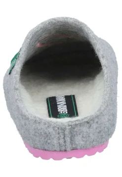 Damen Die moderne Hausfrau NERPIO HOME Hausschuhe hellgrau